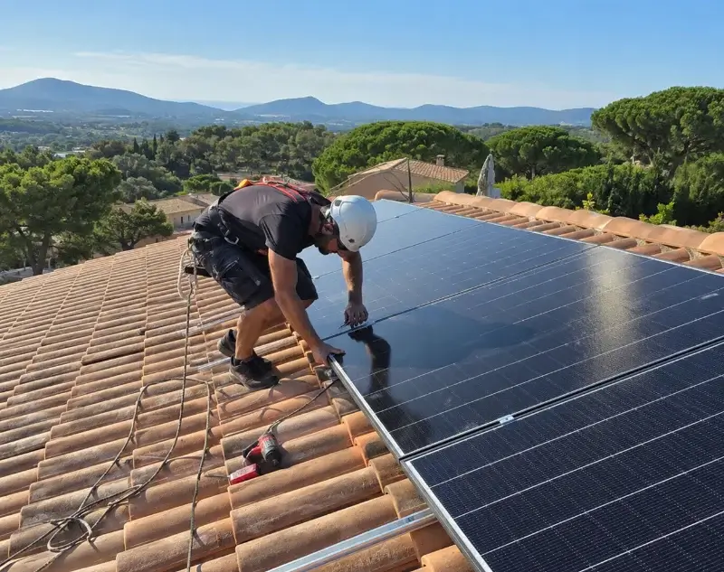 Installateur panneaux solaires Aspiran — pose photovoltaïque sur toiture